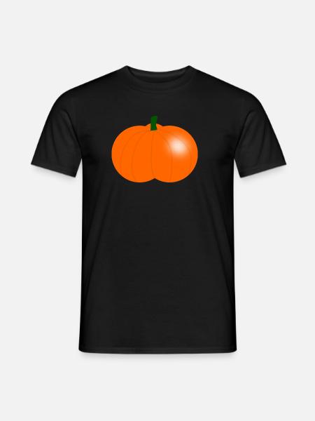 HALLOWEEN. KÜRBIS. HALLOWEEN-KÜRBIS - Männer T-Shirt - Schwarz