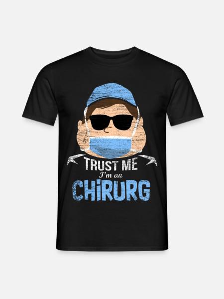 Präziser Chirurg Operationssaal - Männer T-Shirt - Schwarz