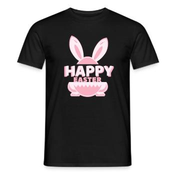 Frohe Ostern - Männer T-Shirt - Schwarz - Vorne - AI Model Male 178 light (178cm)