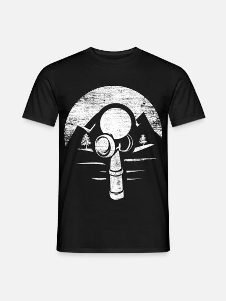 Kniffliges Kendama Wurfgeschick - Männer T-Shirt - Schwarz