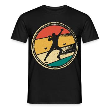 Klettern Kletterer Kletterhalle Bouldern - Männer T-Shirt - Schwarz - Vorne - AI Model Male 178 light (178cm)