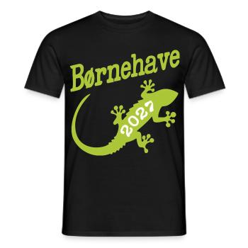 Dänischer Kindergarten 2027 - Männer T-Shirt - Schwarz - Vorne - AI Model Male 178 light (178cm)
