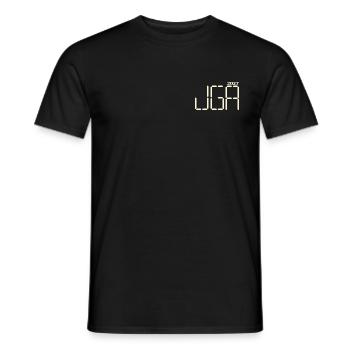 Junggesellinnenabschied 2027 - Männer T-Shirt - Schwarz - Vorne - AI Model Male 178 light (178cm)