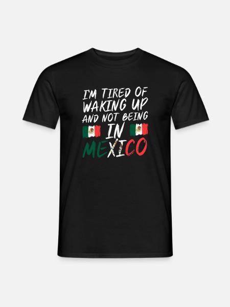 Mexican Mexico - Männer T-Shirt - Schwarz