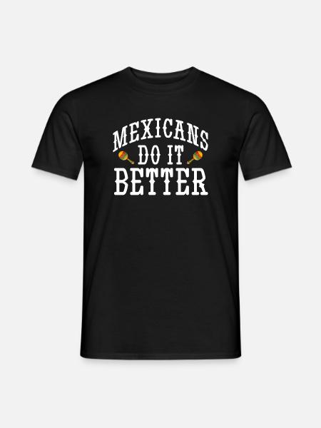 Mexican Mexico - Männer T-Shirt - Schwarz