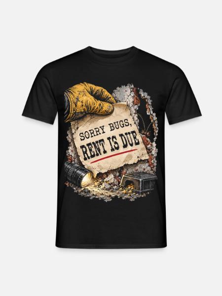 Schädlingsbekämpfung Kammerjäger - Männer T-Shirt - Schwarz