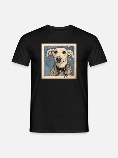 Ein Blick sagt alles... - Männer T-Shirt - Schwarz