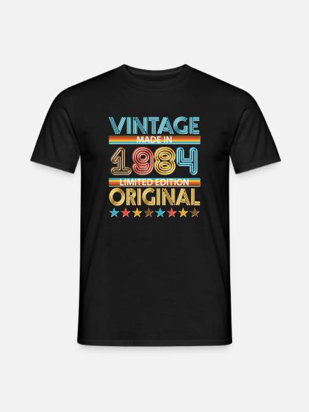 1984 - Männer T-Shirt - Schwarz