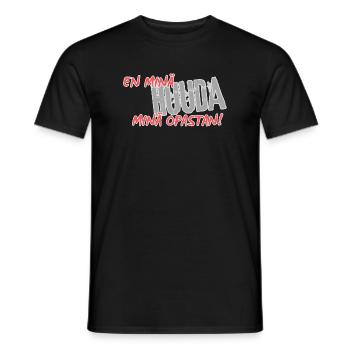 Ich SCHREIE nicht, ich führe! - Männer T-Shirt - Schwarz - Vorne - AI Model Male 178 light (178cm)