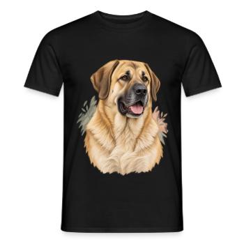 Sarabi - Männer T-Shirt - Schwarz - Vorne - AI Model Male 178 light (178cm)