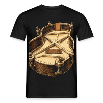 Geigenbauer Luthier Lutherie - Männer T-Shirt - Schwarz - Vorne - AI Model Male 178 light (178cm)