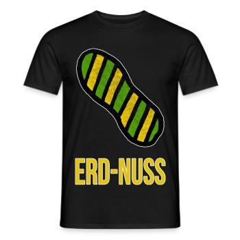 Erdnuss Erdung Elektriker-Witz Wortspiel - Männer T-Shirt - Schwarz - Vorne - AI Model Male 178 light (178cm)