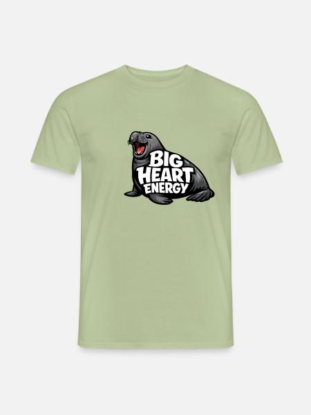 Südseeelefant - Männer T-Shirt - Sage