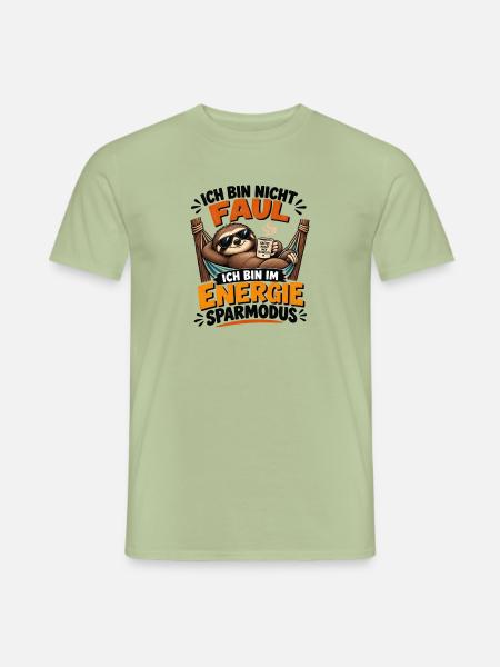 Lustige Sprüche & kreative Designs“. - Männer T-Shirt - Sage