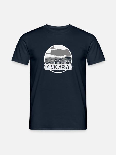 Ankara City - Männer T-Shirt - Navy