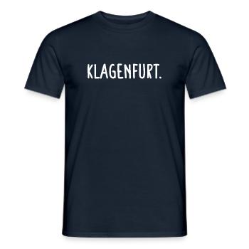 Klagenfurt Österreich - Männer T-Shirt - Navy - Vorne - AI Model Male 178 light (178cm)