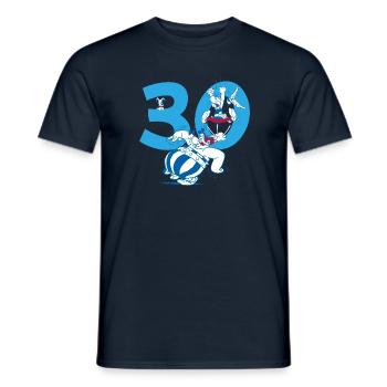 Asterix & Obelix 30. Geburtstag Design - Männer T-Shirt - Navy - Vorne - AI Model Male 178 light (178cm)