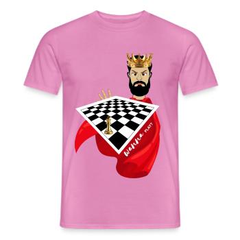 Gambit-König - Männer T-Shirt - Pink - Vorne - AI Model Male 178 dark (178cm)