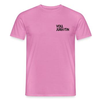 Juristin Volljuristin Jura - Männer T-Shirt - Pink - Vorne - AI Model Male 178 dark (178cm)