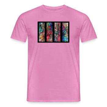 jstiotsj - Männer T-Shirt - Pink - Vorne - AI Model Male 178 dark (178cm)