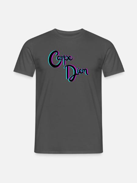 Carpe Diem - Men's T-Shirt - charcoal grey