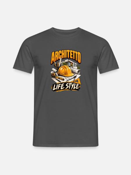 Architekten-Lebensstilprojekte - Männer T-Shirt - Anthrazit