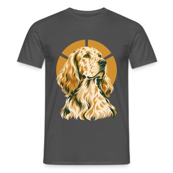 Englischer Zuspieler - Männer T-Shirt - Anthrazit - Vorne - AI Model Male 178 light (178cm)