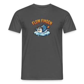 Lustiger Sport Pinguin - Männer T-Shirt - Anthrazit - Vorne - AI Model Male 178 light (178cm)
