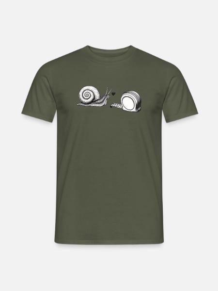 Liebe ist Liebe - Männer T-Shirt - Militärgrün