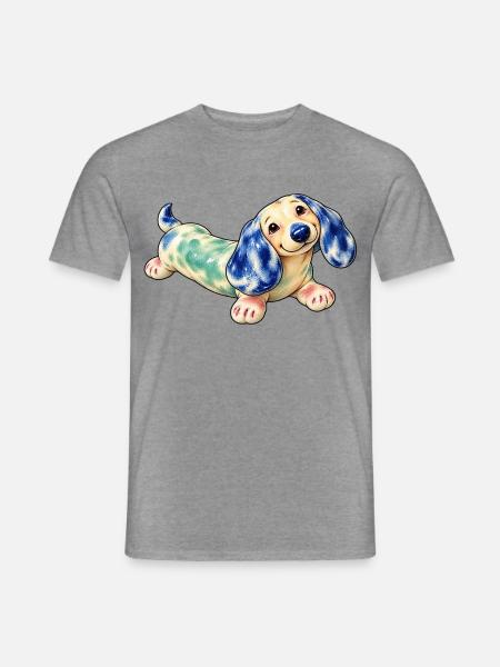 Piesek_SpokoLoko - Männer T-Shirt - Graphit meliert