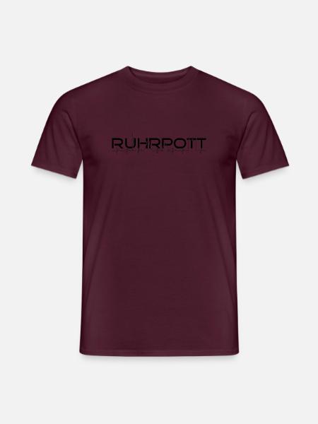 Ruhrpott - Männer T-Shirt - Ziegelrot