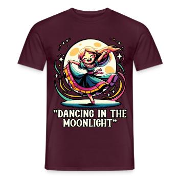 Songtexte Musikliebhaber Songwriter Musikfestival - Männer T-Shirt - Ziegelrot - Vorne - AI Model Male 178 light (178cm)
