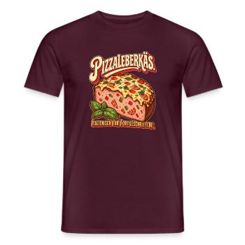 Pizzaleberkäs Italienisch für Fortgeschrittene - Männer T-Shirt - Ziegelrot - Vorne - AI Model Male 178 light (178cm)