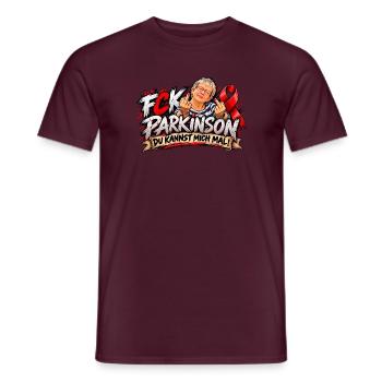 Kämpferischer Mut Ausdruck - Männer T-Shirt - Ziegelrot - Vorne - AI Model Male 178 light (178cm)