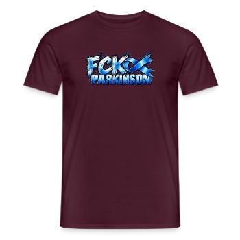 Kampf Parkinson Graffiti - Männer T-Shirt - Ziegelrot - Vorne - AI Model Male 178 light (178cm)