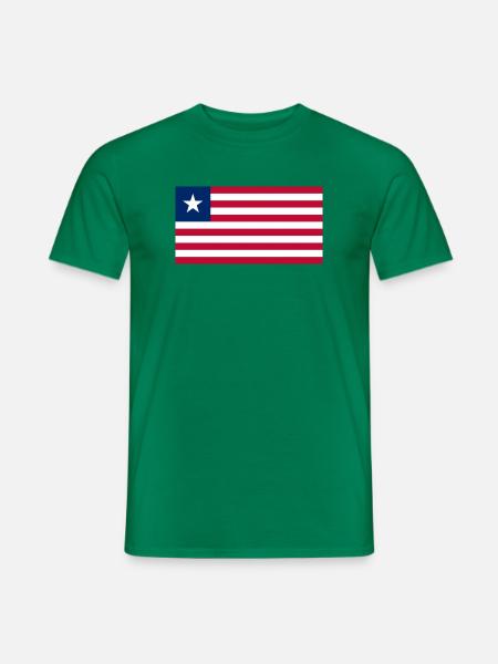 Liberia - Männer T-Shirt - Kelly Green
