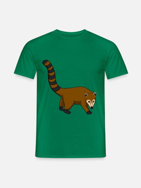 Nasenbär - Männer T-Shirt - Kelly Green