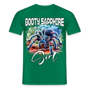 Gooty Saphir Tarantel Mädchen - Männer T-Shirt - Kelly Green - Vorne - AI Model Male 178 dark (178cm)