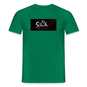 COOL. Emissionen und Nebel - Männer T-Shirt - Kelly Green - Vorne - AI Model Male 178 dark (178cm)