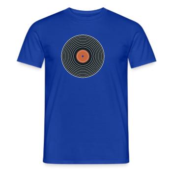 Vinyl Sessions - Männer T-Shirt - Dunkelblau - Vorne - AI Model Male 178 light (178cm)