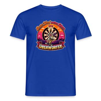 Bester Wurf meines Lebens Dartcartoon - Männer T-Shirt - Dunkelblau - Vorne - AI Model Male 178 light (178cm)