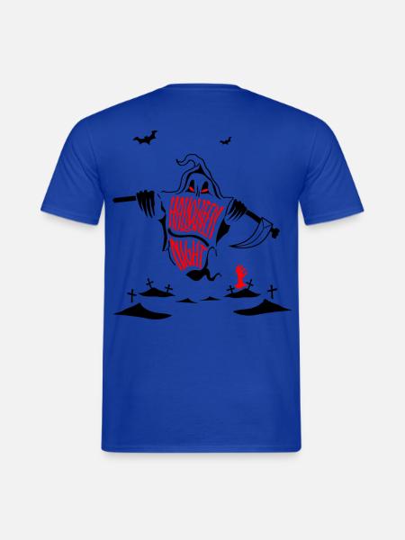 Halloween - Männer T-Shirt - Dunkelblau