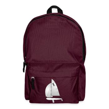 420er Riss - Rucksack - Burgunderrot - Vorne