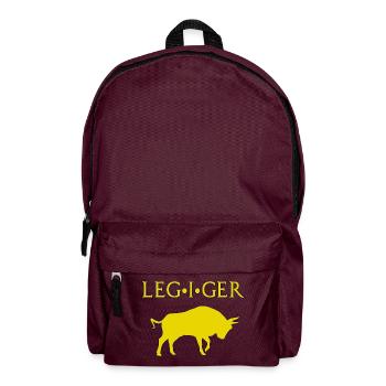 LEGIO I GERMANICA ROMA ROM SOLDAT SPQR - Rucksack - Burgunderrot - Vorne