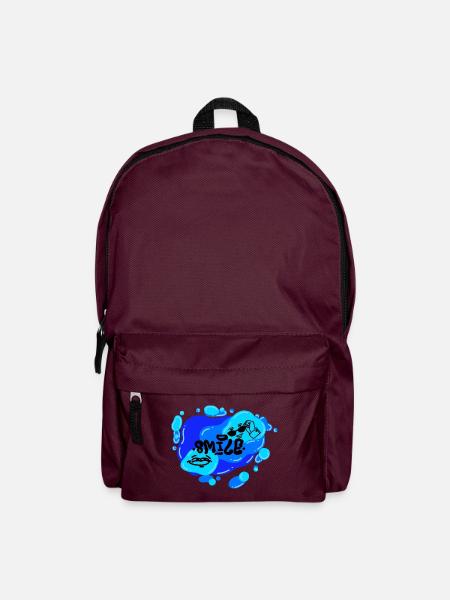 Smile - Calypso Blous - Rucksack - Burgunderrot