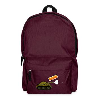 Panzer - Boom - Rucksack - Burgunderrot - Vorne