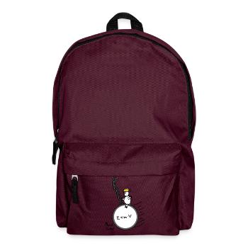 Physik Schof - Rucksack - Burgunderrot - Vorne