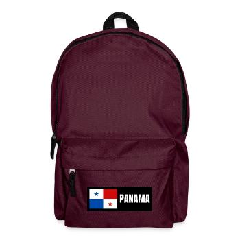 Drapeau du Panama - Sac à dos - bordeaux  - Devant