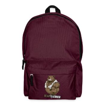 Bearserker - Backpack - burgundy - Front
