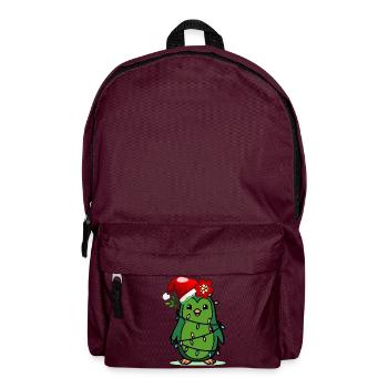 Christmas Kids Pinguin - Rucksack - Burgunderrot - Vorne